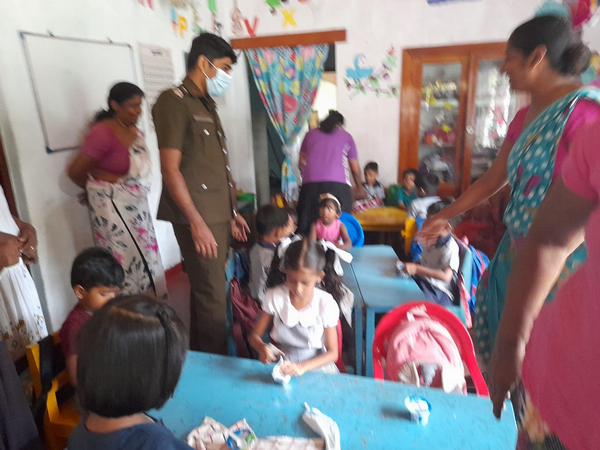 Implementation of nutrition programs targeting pre-school children / Homagama - Magammana West Division (2022-12-06)